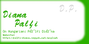 diana palfi business card